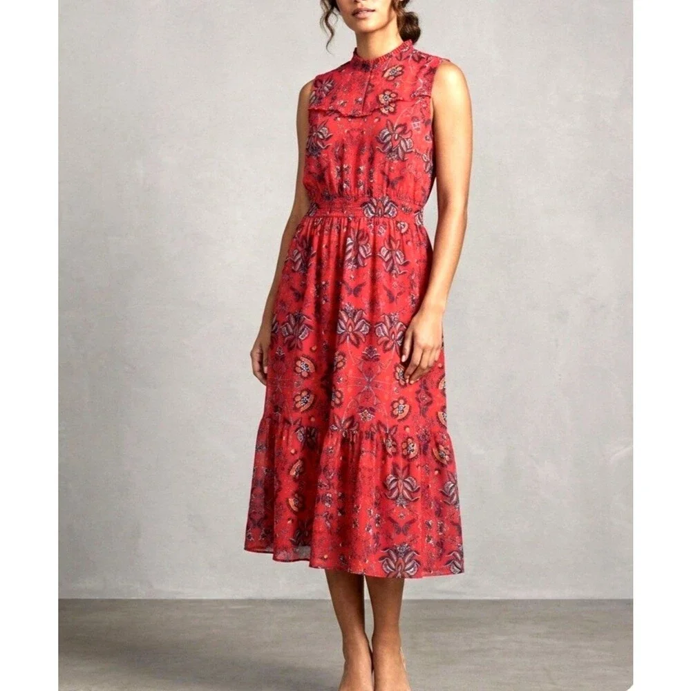 modcloth red lace dress MODCLOTH Red Lace Dress. Size S